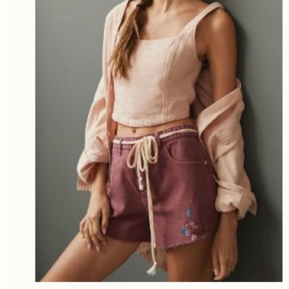 Anthropologie pilcro shorts